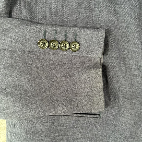 NWT Bluffworks Presidio Travel Blazer Men's Size 46L Slim Fit Navy Blue New - Picture 7 of 16